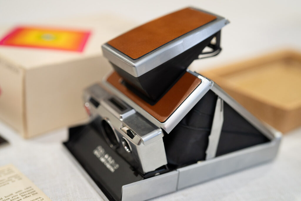 Polaroid SX-70 Land Camera Unfolded