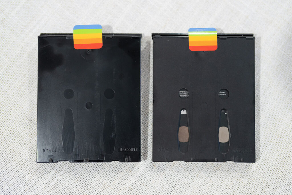 Batteries are included in SX-70 film