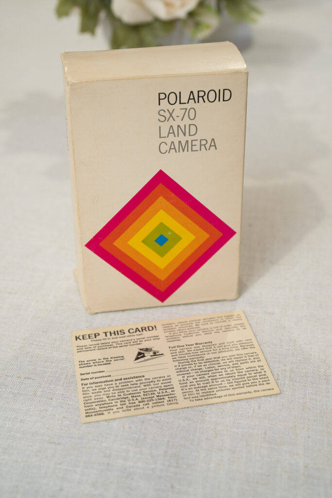 Polaroid SX-70 Land Camera Box
