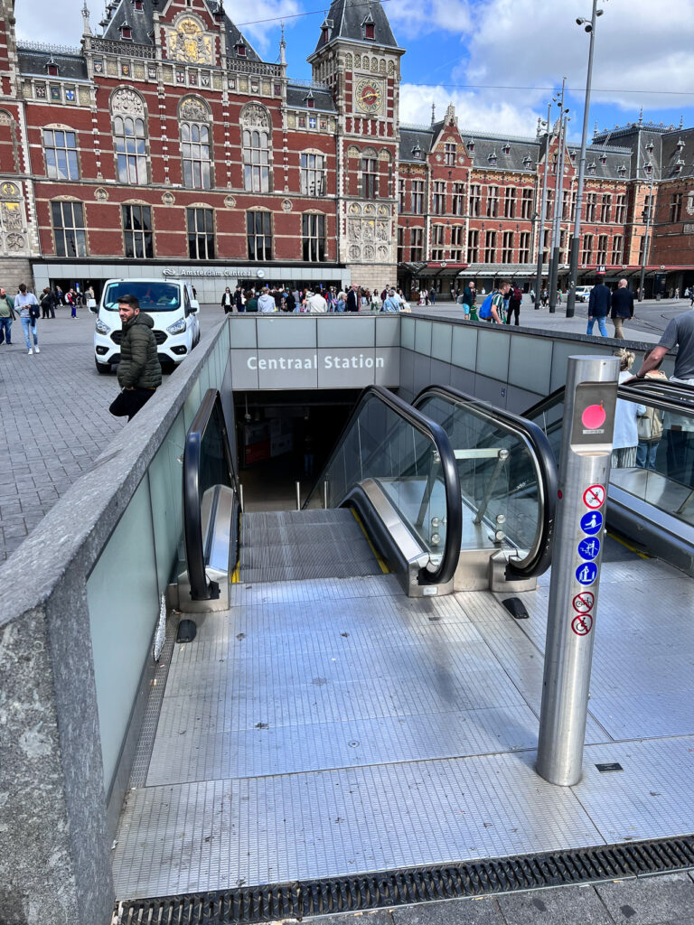 Centraal Station in Amsterdam