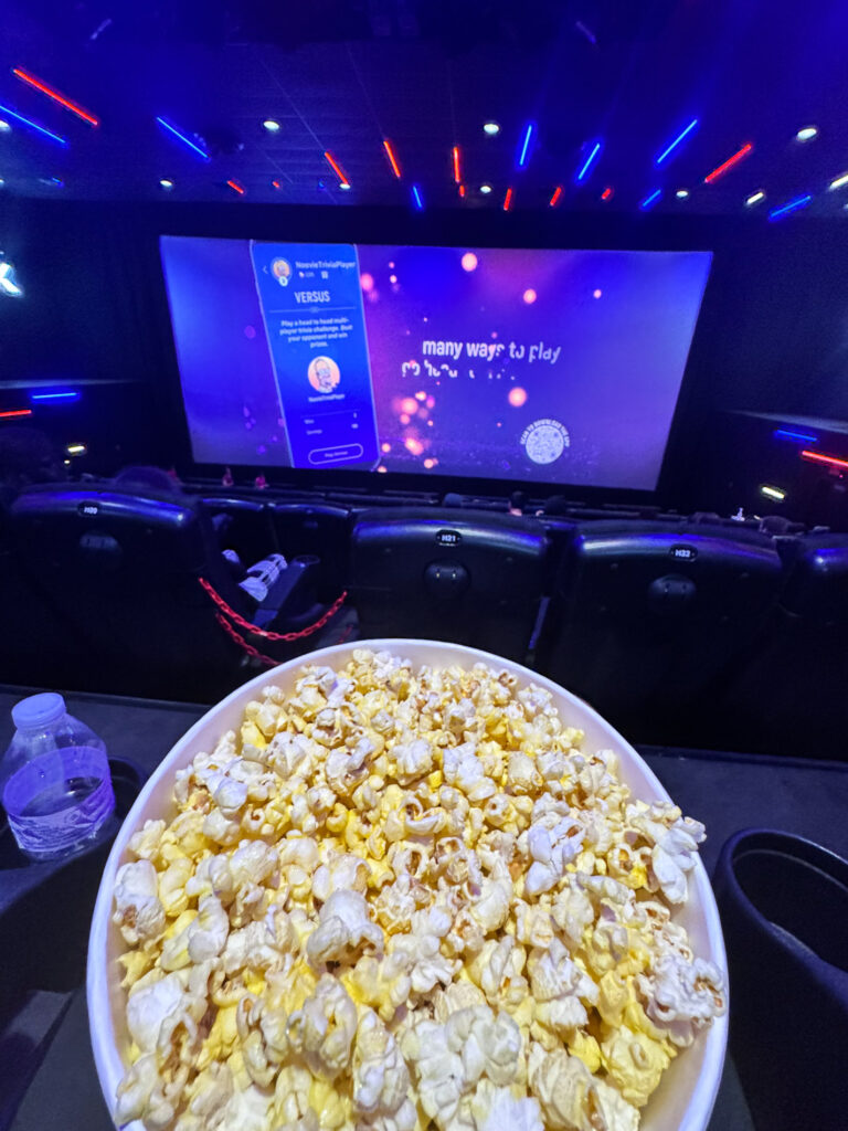 Watching Twisters in 4DX