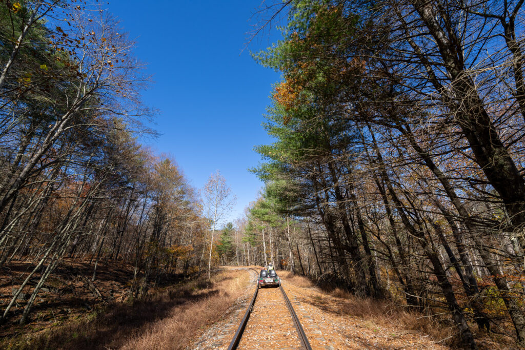 Journey back to the station